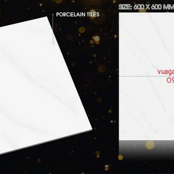 Gạch Đá 60x60 Ốp Lát Giá Rẻ PANCERA trắng vân khói K669