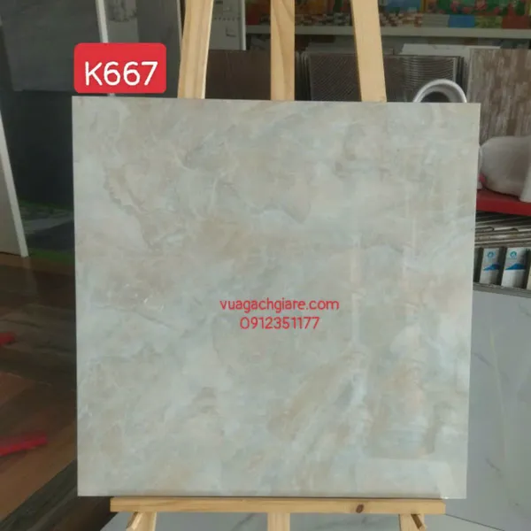 Gạch Đá 60x60 Ốp Lát Giá Rẻ PANCERA vân đá vàng K667