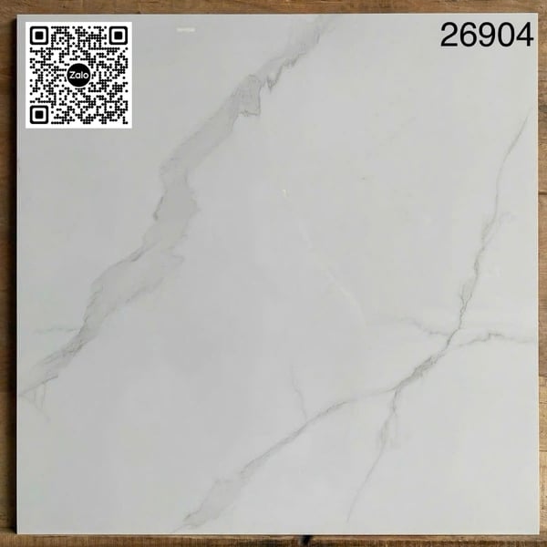 Gạch Đá 60x60 Ốp Lát Giá Rẻ trắng vân khói 26904
