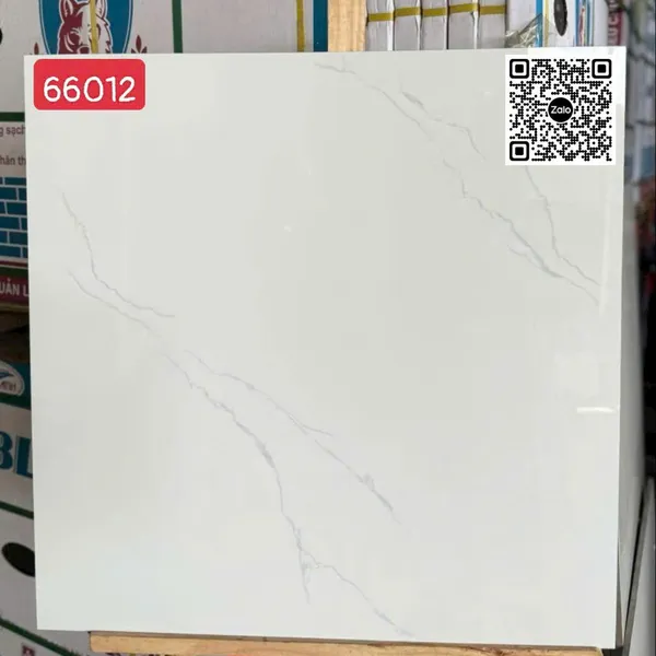 Gạch Đá 60x60 Ốp Lát Giá Rẻ trắng vân khói 66012