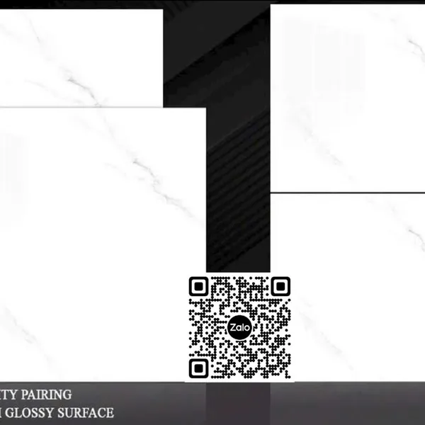 Gạch Đá 60x60 Ốp Lát Giá Rẻ trắng vân khói 67001