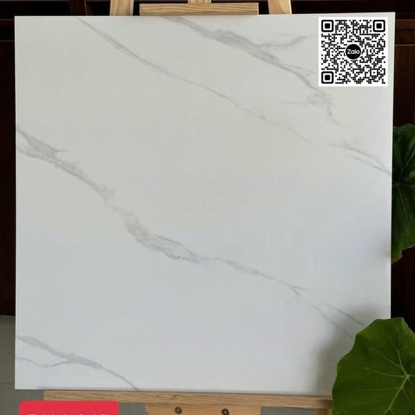 Gạch Đá 60x60 Ốp Lát Giá Rẻ trắng vân khói PH6015