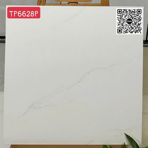 Gạch Đá 60x60 Ốp Lát Giá Rẻ trắng vân khói TP6628P
