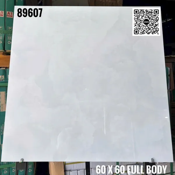 Gạch Đá 60x60 Ốp Lát Giá Rẻ trắng vân mây 89607