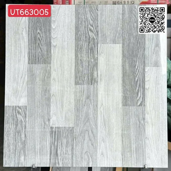 Gạch Đá 60x60 Ốp Lát Giá Rẻ vân gỗ xám UT663005
