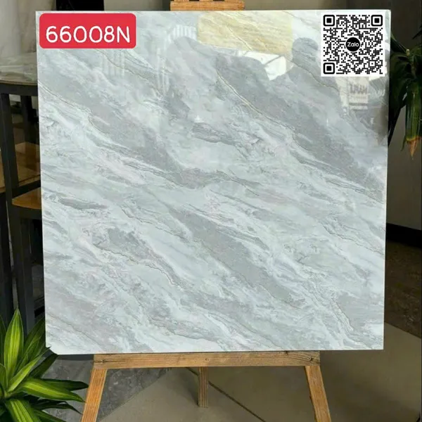 Gạch Đá 60x60 Ốp Lát Giá Rẻ xám vân đá 66008N