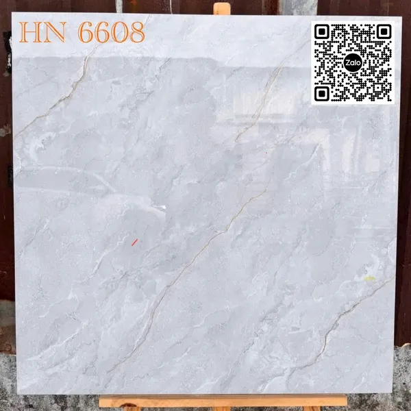 Gạch Đá 60x60 Ốp Lát Giá Rẻ xám vân đá 6608