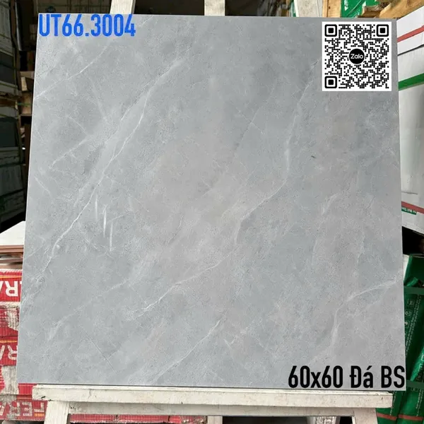 Gạch Đá 60x60 Ốp Lát Giá Rẻ xám vân đá UT663004