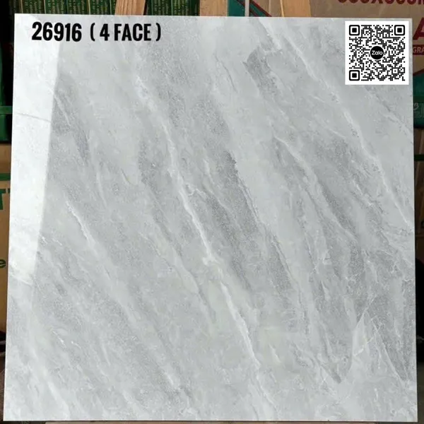 Gạch Đá 60x60 Ốp Lát Giá Rẻ xám vân trắng 26916