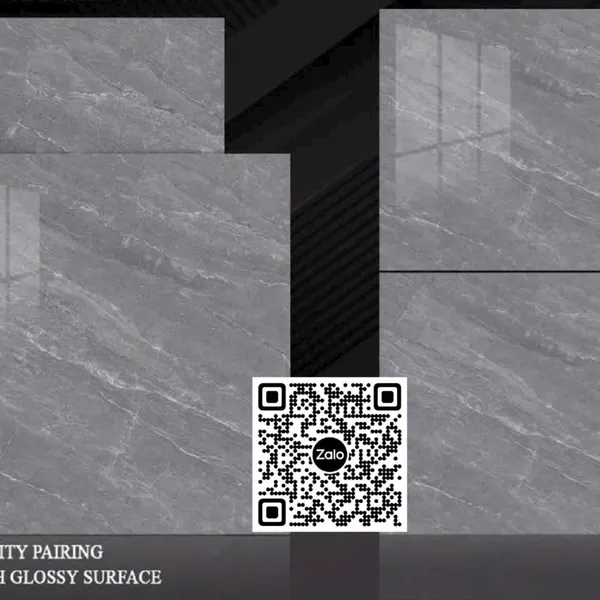 Gạch Đá 60x60 Ốp Lát Giá Rẻ xám vân trắng 67007