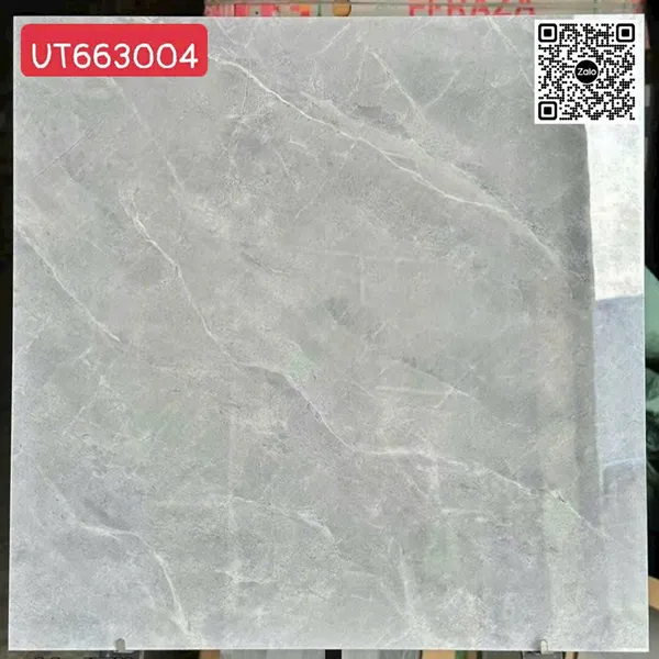 Gạch Đá 60x60 Ốp Lát Giá Rẻ xám vân trắng UT663004