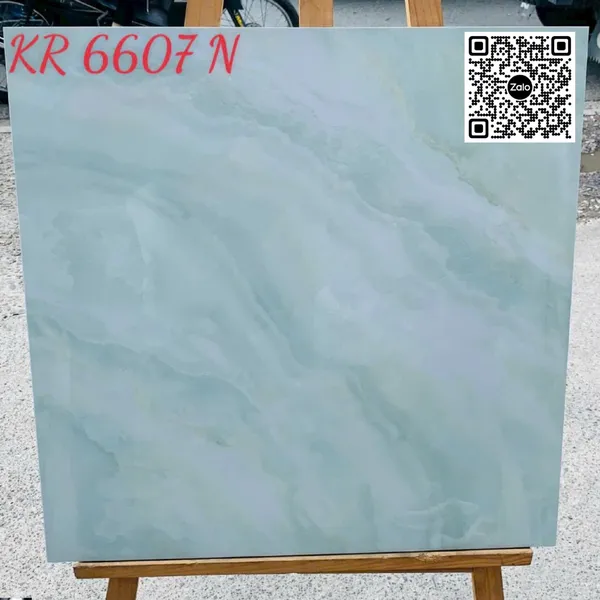 Gạch Đá 60x60 Ốp Lát Giá Rẻ xanh ngọc KR6607N