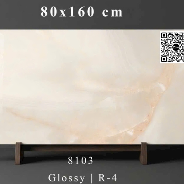 Gạch Đá 80x160 Ốp Lát Ấn Độ vân vàng 8103