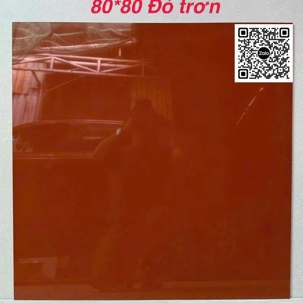 Gạch Đá 80x80 Ốp Lát Giá Rẻ đỏ trơn