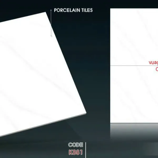 Gạch Đá 80x80 Ốp Lát Giá Rẻ PANCERA trắng vân khói K881