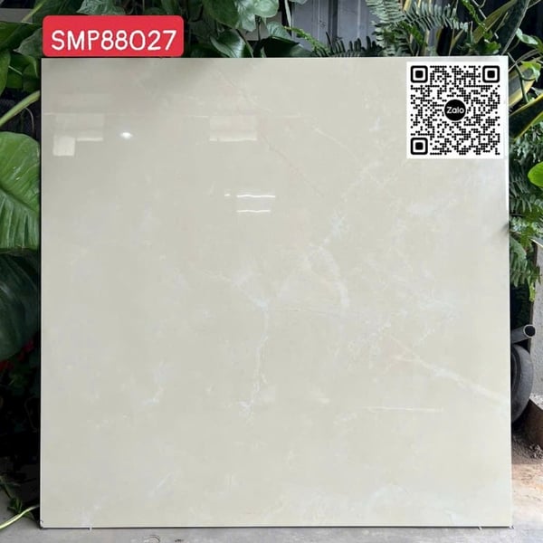 Gạch Đá 80x80 Ốp Lát Trang Trí Giá Rẻ kem vàng SMP88027
