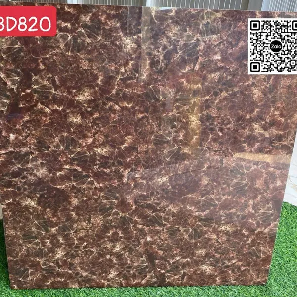 Gạch Đá 80x80 Ốp Lát Giá Rẻ màu nâu 8D820