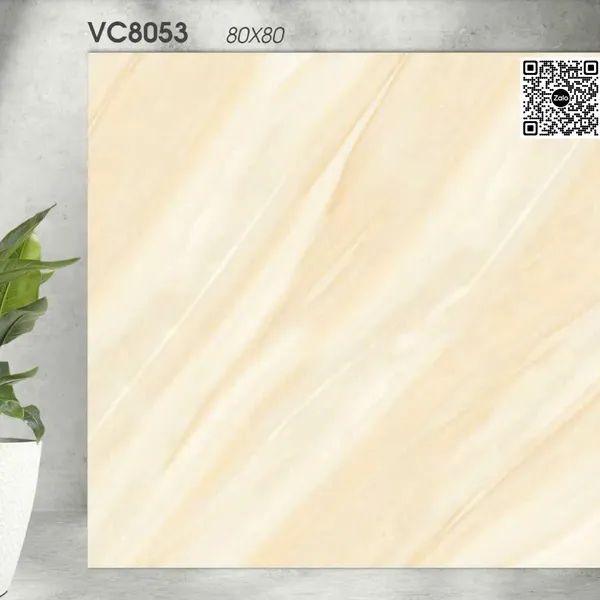 Gạch Đá 80x80 Ốp Lát Giá Rẻ màu vàng VC8053