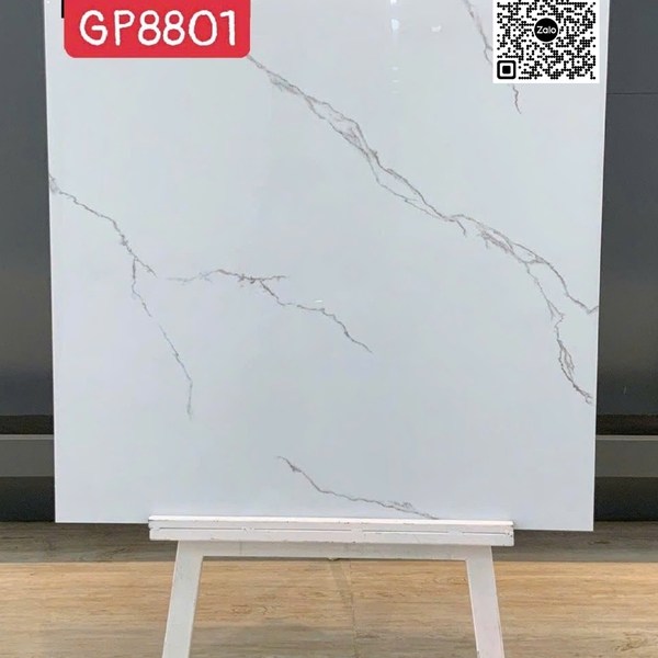 Gạch Đá 80x80 Ốp Lát Giá Rẻ trắng vân khói GP8801