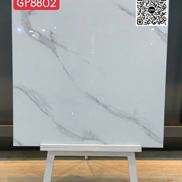 Gạch Đá 80x80 Ốp Lát Giá Rẻ trắng vân khói GP8802