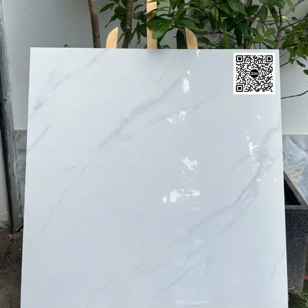 Gạch Đá 80x80 Ốp Lát Giá Rẻ trắng vân khói
