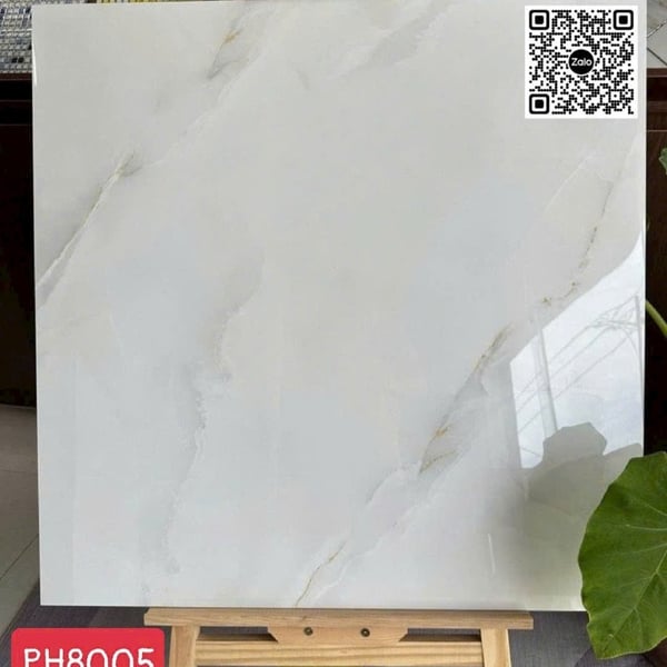Gạch Đá 80x80 Ốp Lát Giá Rẻ trắng vân đá PH8005