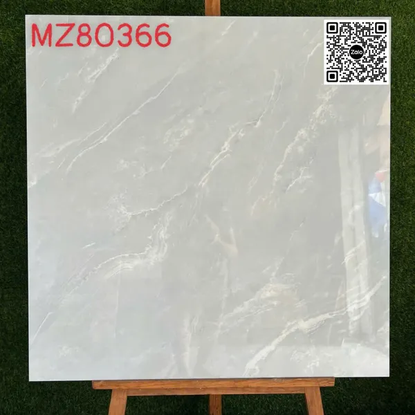 Gạch Đá 80x80 Ốp Lát Giá Rẻ xám vân trắng MZ80366