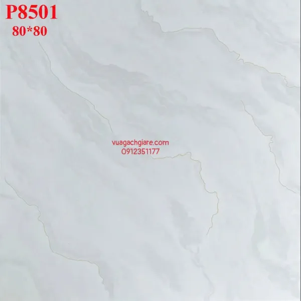 Gạch Đá 80x80 Ốp Lát Giá Rẻ vân mây P8501