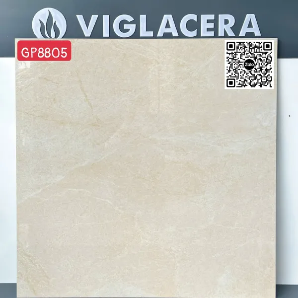 Gạch Đá 80x80 Ốp Lát Giá Rẻ Viglacera vàng vân đá GP8805