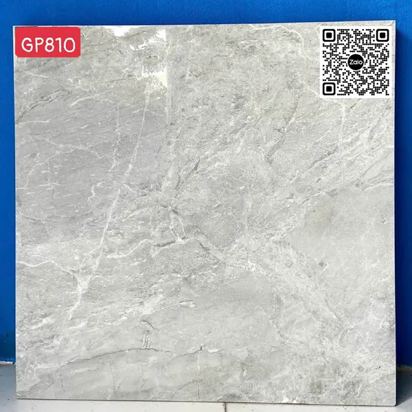 Gạch Đá 80x80 Ốp Lát Giá Rẻ Viglacera xám vân trắng GP810