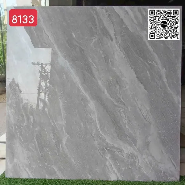 Gạch Đá 80x80 Ốp Lát Giá Rẻ xám vân đá 8133