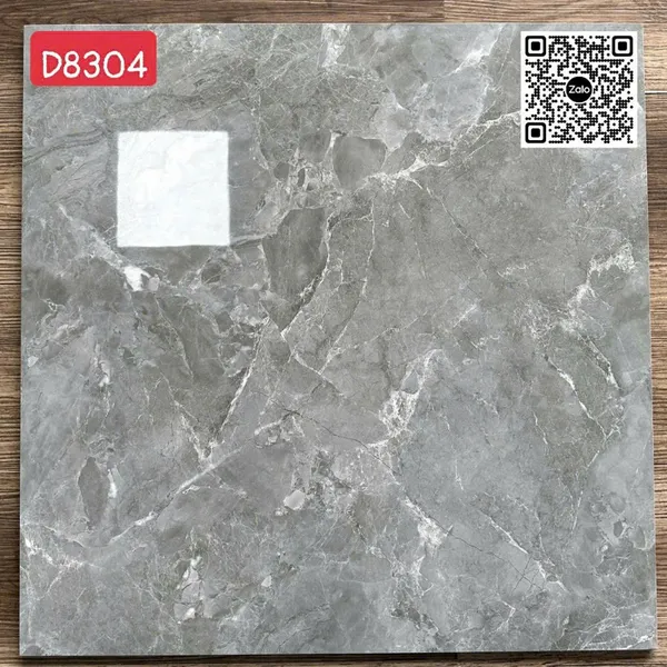 Gạch Đá 80x80 Ốp Lát Giá Rẻ xám vân đá D8304