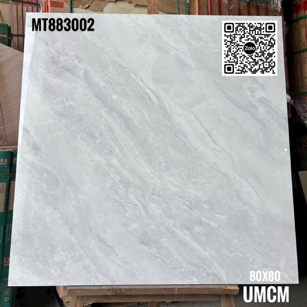 Gạch Đá 80x80 Ốp Lát Trang Trí Giá Rẻ xám vân đá MT883002