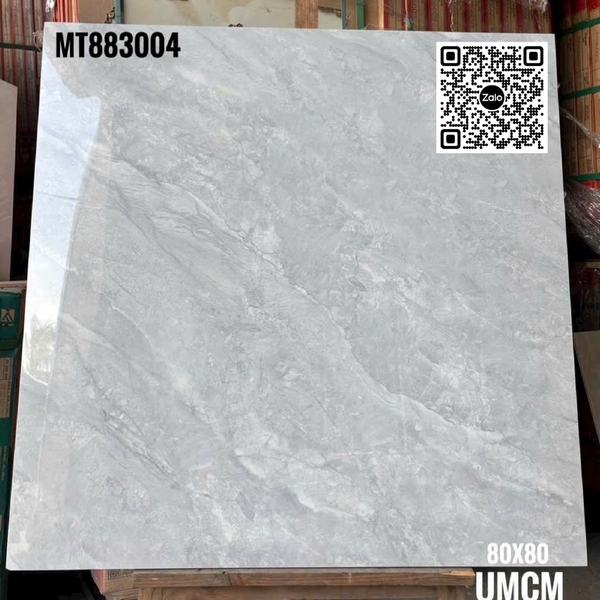 Gạch Đá 80x80 Ốp Lát Trang Trí Giá Rẻ xám vân đá MT883004
