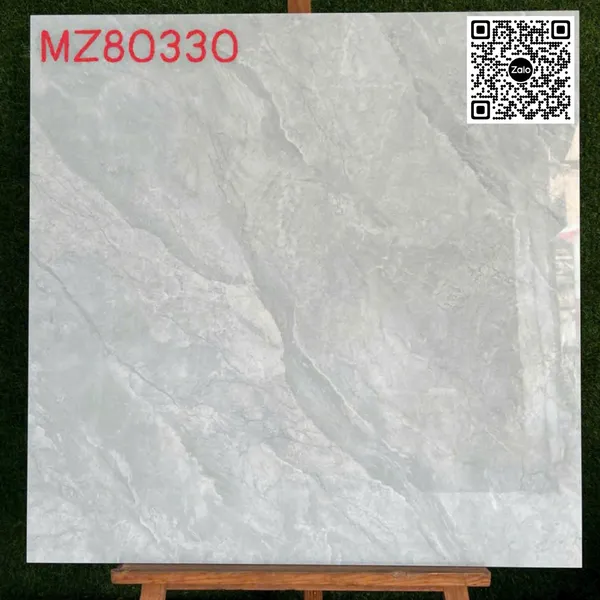 Gạch Đá 80x80 Ốp Lát Giá Rẻ xám vân đá MZ80330