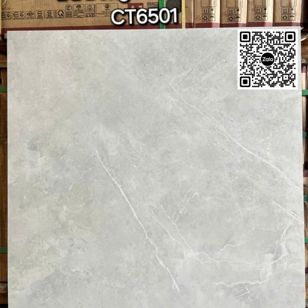 Gạch Đá 80x80 Ốp Lát Trang Trí Giá Rẻ xám vân trắng CT6501