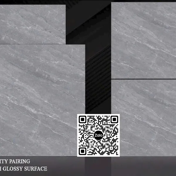 Gạch Đá 80x80 Ốp Lát Giá Rẻ xám vân trắng 87007