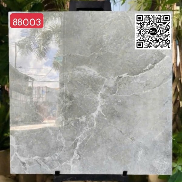 Gạch Đá 80x80 Ốp Lát Giá Rẻ xám vân trắng 88003