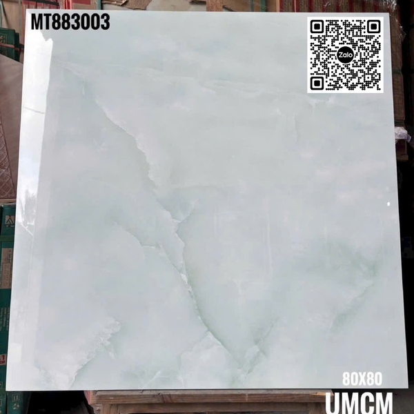Gạch Đá 80x80 Ốp Lát Trang Trí Giá Rẻ xanh ngọc MT883003