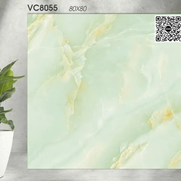 Gạch Đá 80x80 Ốp Lát Giá Rẻ xanh ngọc VC8055