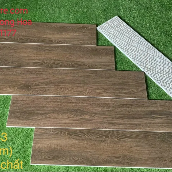 Gạch Đá Đồng Chất Giả Gỗ 20x100 Trung Quốc nâu đất 201033