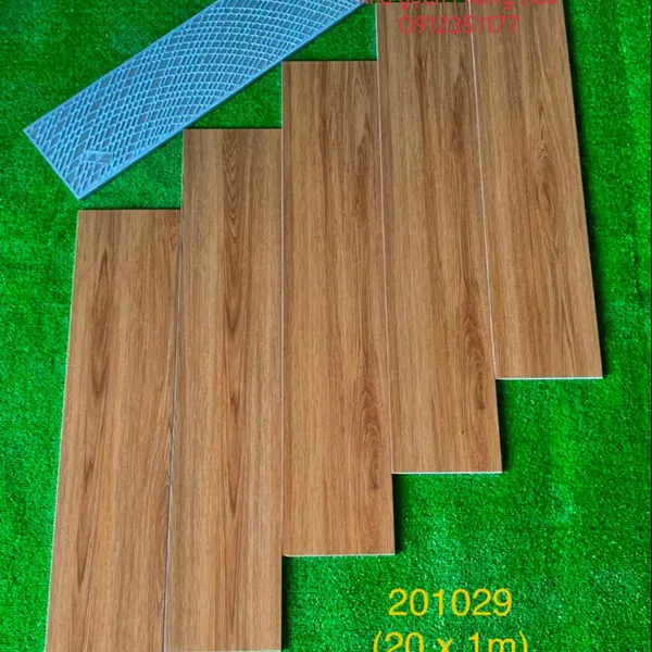 Gạch Đá Đồng Chất Giả Gỗ 20x100 Trung Quốc nâu đỏ 201029