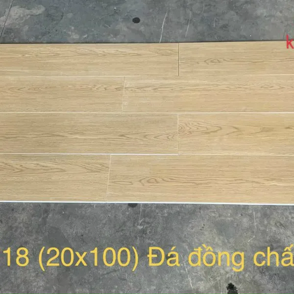 Gạch Đá Đồng Chất Giả Gỗ 20x100 Trung Quốc kem vàng DM200718