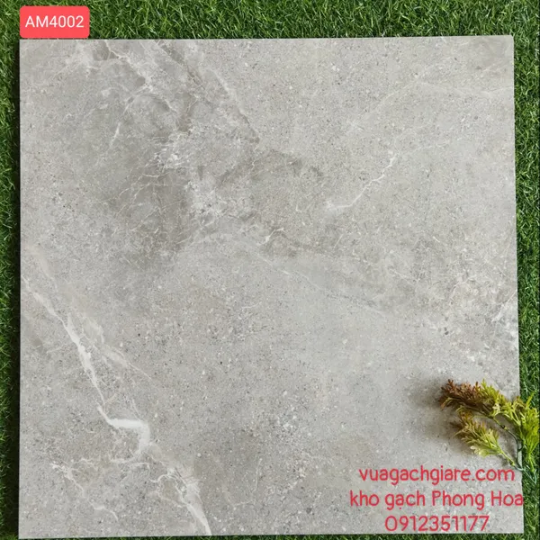 Gạch Đá Lát Nền 60x60 xám vân đá AM4002