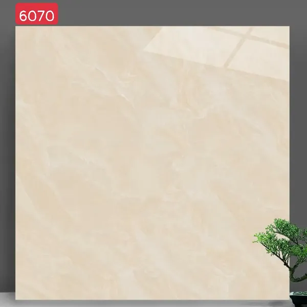 Gạch Đá Lát Nền 60x60 Catalan kem vàng 6070