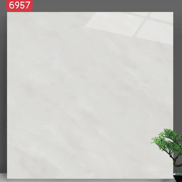Gạch Đá Lát Nền 60x60 Catalan trắng vân mây 6957