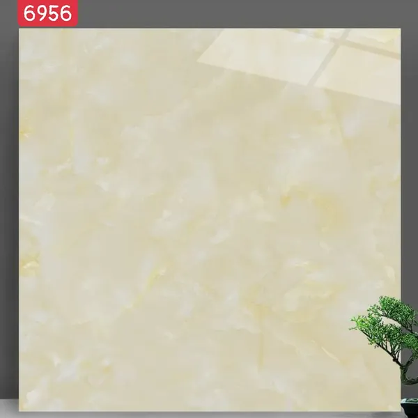 Gạch Đá Lát Nền 60x60 Catalan vàng vân mây 6956