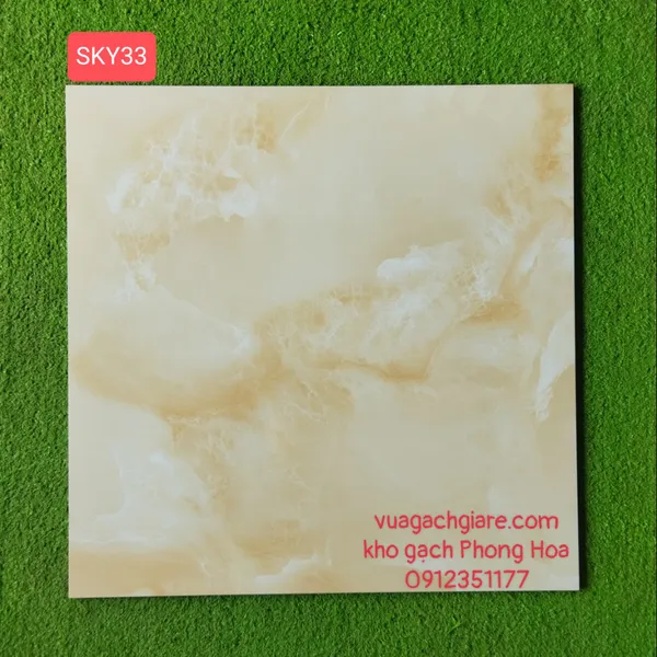 Gạch Đá Lát Nền 60x60 Hoàng Gia - Royal vân vàng SKY33