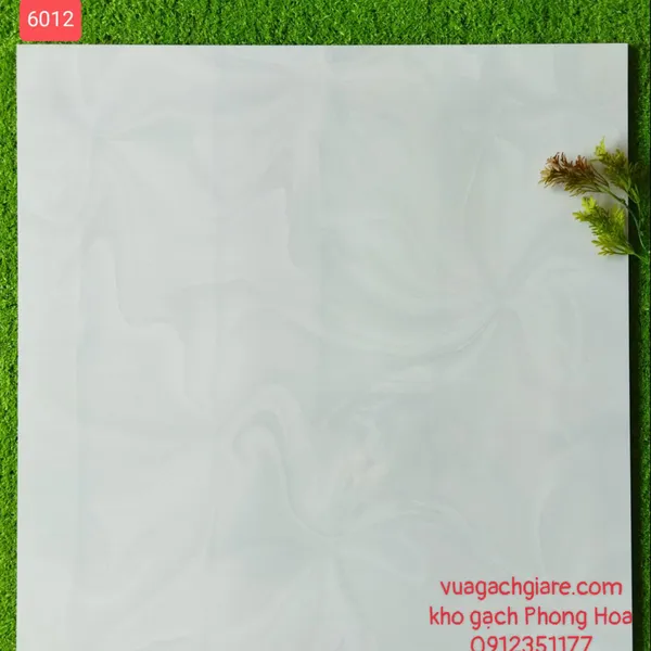 Gạch Đá Lát Nền 60x60 Giá Rẻ trắng vân xanh 6012