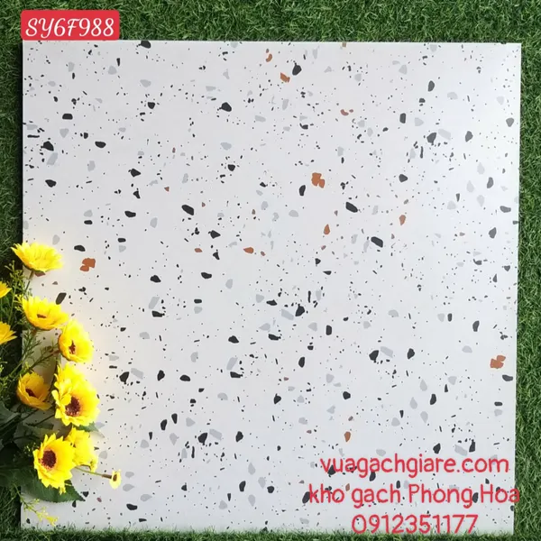 Gạch Đá Mờ Ốp Lát 60x60 Trung Quốc Terrazzo SY6F988